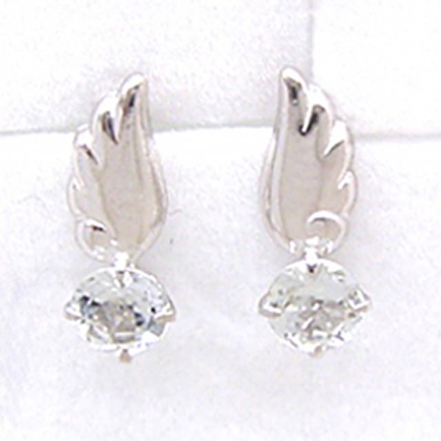 天使の羽のピアス